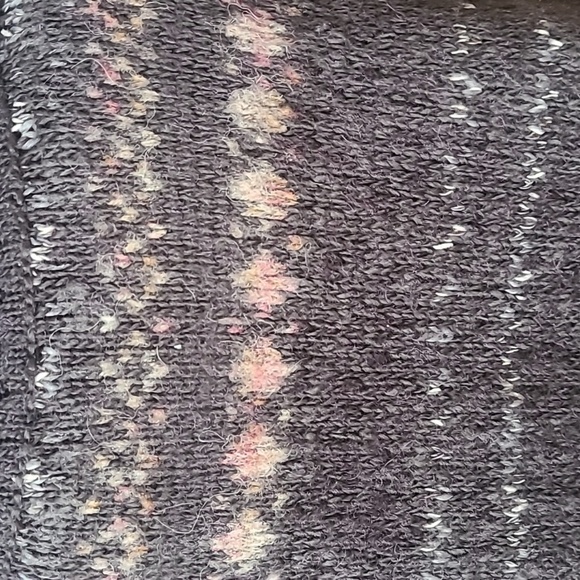 Free People Snow Drift Fair Isle Cowl Neck Sweater - Picture 7 of 14